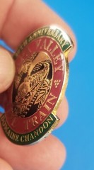 2009 Napa Valley Wine Train 20th Anniversary Lapel Pin Domaine Chandon