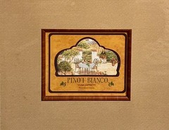Framed Lithograph Print “Pinot Bianco Vigna Capretti Trentino-Alto…” 19.5×22.5