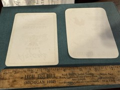 2 Old Associated Wine Bottle Labels New Haven Connecticut Trumbull Conn Unused