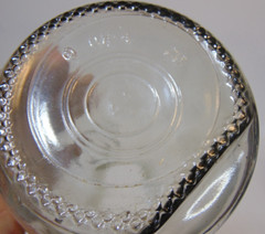 Milk Bottle Vintage Embossed Since 1852 Glass 10&prime; Wine Carafe Quart Paul Mason
