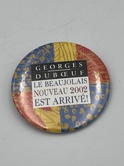 Georges Duboeuf Beaujolais Nouveau 2002 Est Arrive Event Button T5