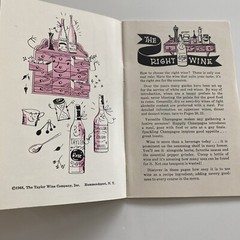 Vintage 1968 Dine With Wine Recipe Booklet – Taylor Wine Co
