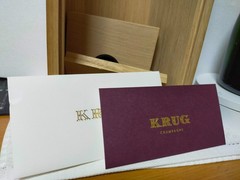 Krug Clos du Mesnil 2006 Empty Glass Bottle Champagne Wood Box Booklet Japan