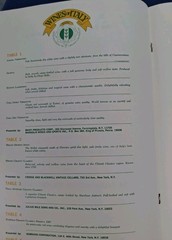 1974 A Tasting Of Italian Wines Menu ❤The America-Italy Society Of Philadelphia❤