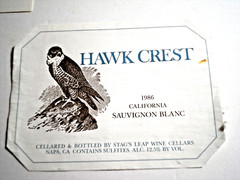 Wine Label from USA-STAGS LEAP-LOUIS MARTINI-BEAULIEU-RAYMOND-STERLING-CLOS VAL