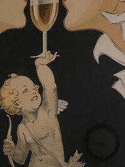 ORIGINAL Deco Poster René Vincent Porto Ramos-Pinto 1920&rsquo;s Cherub Wine Glass