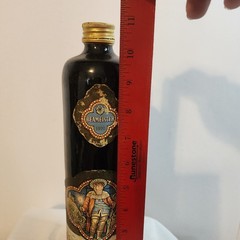 Vtg 1970 Beameister Moselbluemchen German Wine Bottle Empty Collectible brown