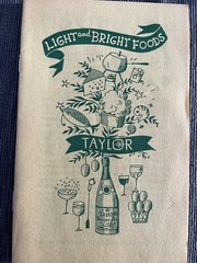 Taylor Wine Company recipe cookbook Hammondsport New York NY