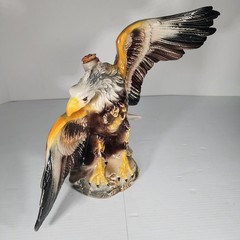 RARE Barsottini Bald Eagle Whiskey Decanter 1970 Ltd. Ed. Vino Rosso 1976 BANFI