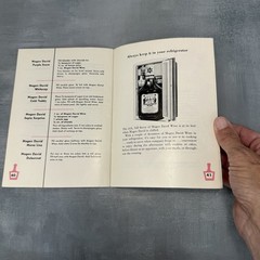Vintage 1950s Mogen David Wine Recipe Booklet Cooking With Wine