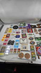 Set Vintage Labels New Wine, Food, Drinks