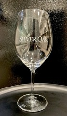 SILVER OAK Schott Zwiesel Crystal Wine Glass NAPA ~ PRISTINE!