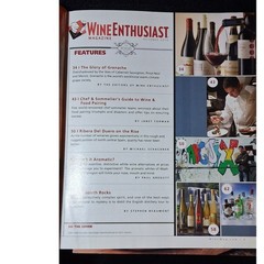 Wine Enthusiast Lot 2010–11 Top 100, Awards, Cult Wines – 6 Issues