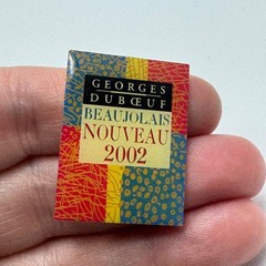Vintage Georges Duboeuf Beaujolais Nouveau 2002 Wine Travel Lapel Pin