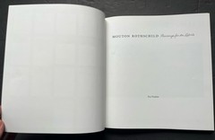1983 Mounton Rothschild Wine Label Art Book 1st Edition Slip Case Free Shipping