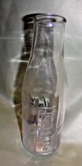 HAMEL FAMILY WINES Glass Carafe Bottle 8 3/4 TALL -Sonoma Valley CA