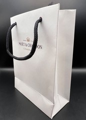 Moet & Chandon Champagne Gift Bag -Embossed Moët Crown 1743 Logo