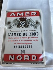 Wholesale Lot 75 Vintage L’amer Du Nord Aperitif French Digestive Labels