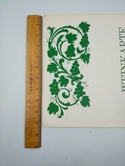 Weinkarte Vintage Weingut Ferdinand Pieroth Used Paper Wine Tasting Log Germany