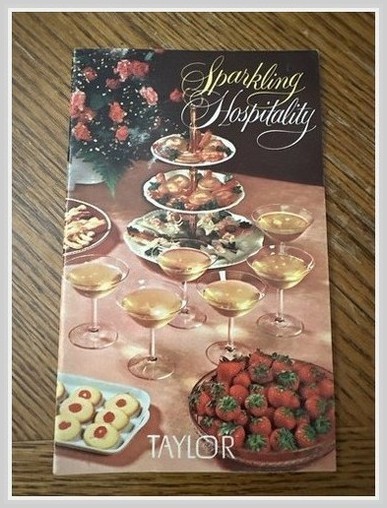 Hammondsport NY Taylor Wine 1966 Hospitality Booklet Sparkling Guide & Recipes