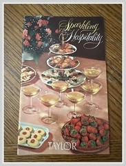 Hammondsport NY Taylor Wine 1966 Hospitality Booklet Sparkling Guide & Recipes