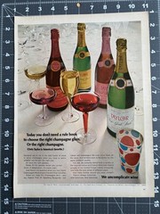 1967 Taylor Wine Original Vintage Advertisement Champagne Uncomplicate Print Ad