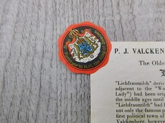 P.J. Valckenberg Worms Am Rhein Liebfraumilch Germany Vintage Wine Label Winery