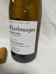 Domaine G. Roumier Corton Charlemagne 2021 (empty) With Cork From Japan