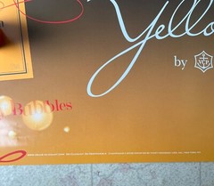 Veuve Clicquot Champagne Yelloween Giclee Print XL Poster – Rare!