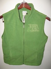 Terra D&rsquo;Oro Winery Wine Plymouth California USA Women&rsquo;s Fleece Vest NWT Medium