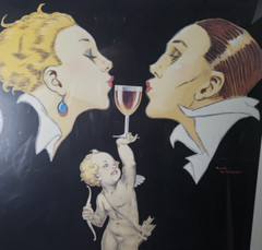 Porto Ramos-Pinto Rene Vincent French Spirits Print Poster 24×16 Vintage