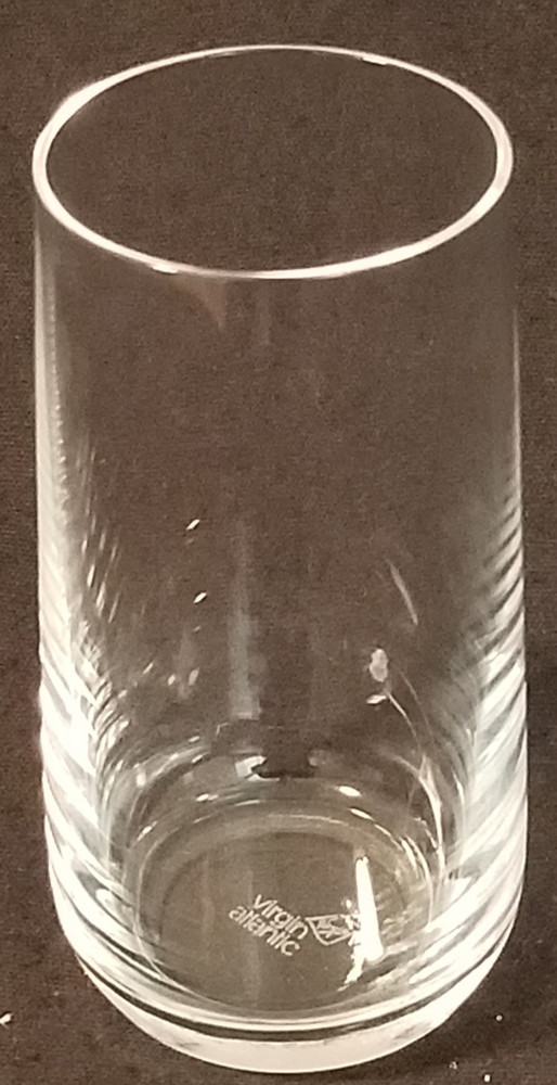 Virgin Atlantic – Upper Class Cabin – Stemless – Wine/Champagne Glass – 4&Prime; Tall