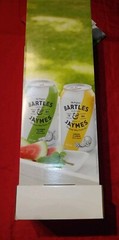 Bartles & Jaymes Wine Cooler TALL LIQUOR STORE DISPLAY SHELF NEW IN BOX NICE !