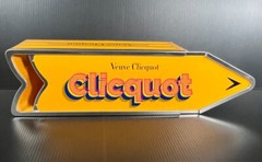 Veuve Clicquot Champagne Destination Blank Arrow Tin – Customizable- New
