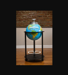 Buzz Ballz Globe Cart Limited Edition Sold Out 1/42 World Cup Soccer PLEASE READ