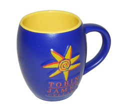 TOBIN-JAMES WINERY, PASO ROBLES, CALIFORNIA, BLUE COLOR CERAMIC COFFEE MUG / CUP