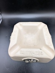Vintage French Champagne Taittinger Reims Large 8” Ceramic Ashtray – see pics