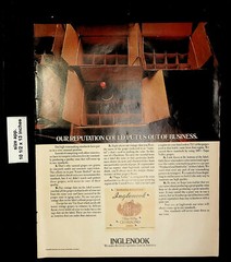 1971 Inglenook Expensive Wine America Napa Valley Vintage Print Ad 23740