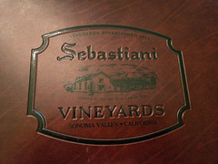 Vtg SEBASTIANI, Heritage of Wine & Food, Sonoma CA~ 3 Ring w/Wine Marketing Matl