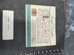 Vintage Restaurant Wine Book Menu-40 Labels