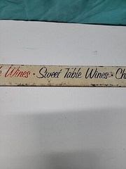MOGEN DAVID WINE Corp. Metal Sign / Dry Table Wines/Sweet Table Wines/Champagnes