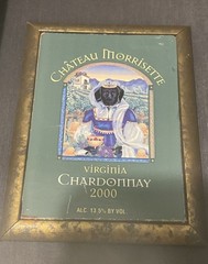 Chateau Morrisette Virginia Chardonnay 2000 Framed Picture
