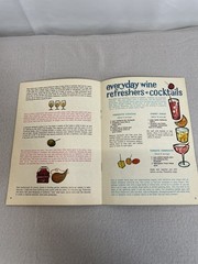 Vintage How To Make Punches And Other Mixed Drinks With California Wine 1960s