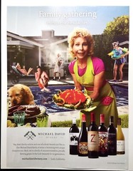 2016 Michael David Winery Freakshow Wine Family Gathering PRINT AD Advertisement
