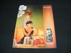 PERRIER JOUET magazine clipping from 1999 print ad for Champagne
