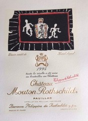 Chateau Mouton Rothschild [Rothschild] 1994 Karel Appel 3️⃣