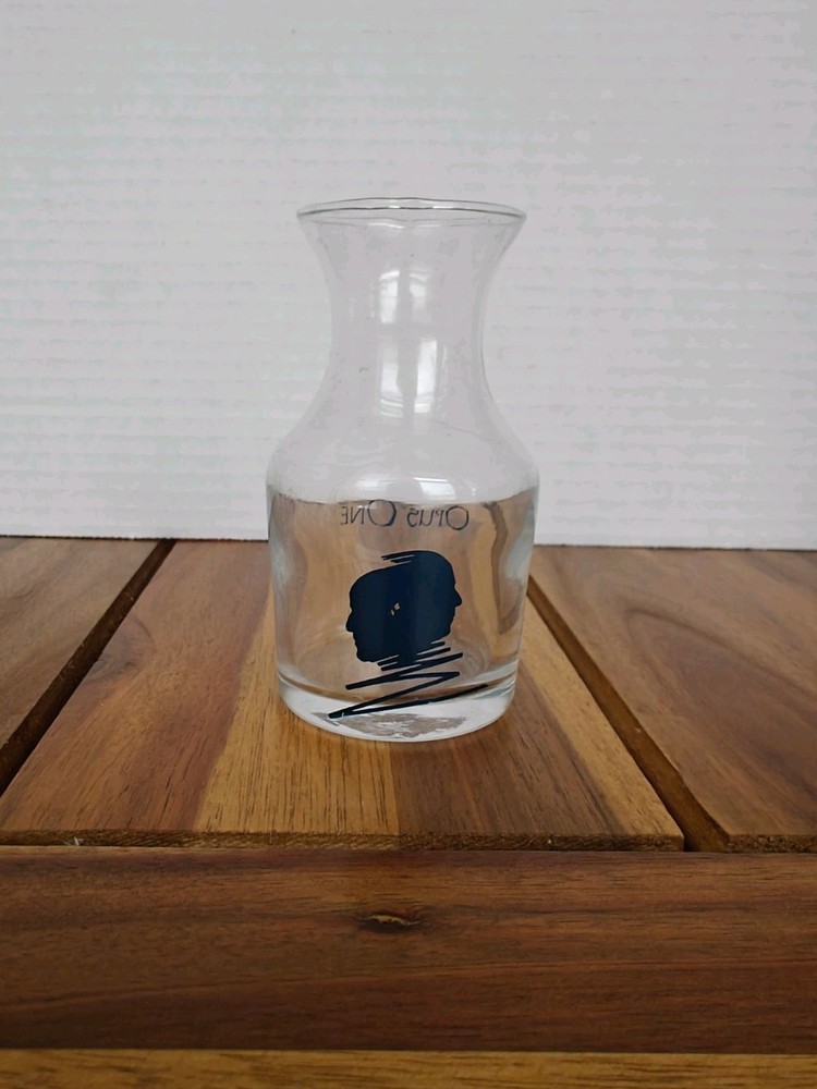 OPUS ONE Wine Vintage Glass Carafe Decanter 3oz Robert Mondavi Mouton Rothschild