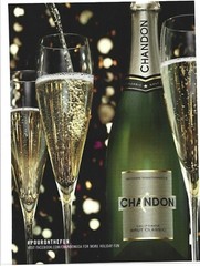 Chandon Brut Classic Champagne Print Ad, Chandon Champagne Print Ad, California