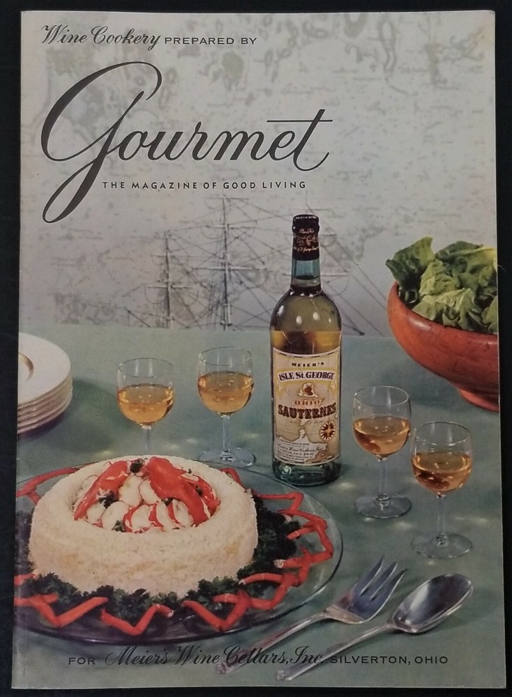 VTG Meier&rsquo;s Wine Recipe Which To Drink Guide Booklet Chef Cooking Silverton Ohio