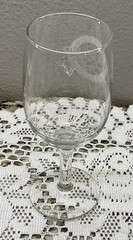Vintage Warner Champagne Cellar And Bistro 6” Stem Glass